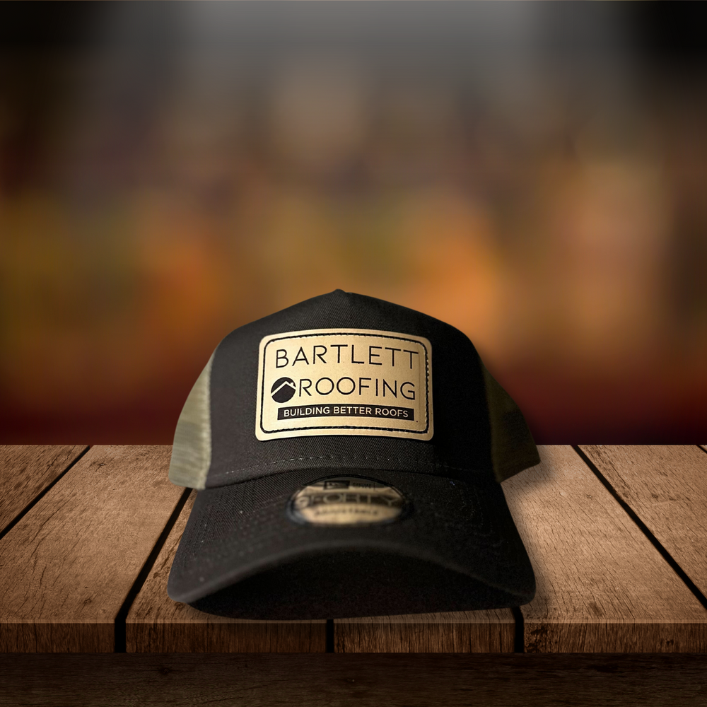 Leather Patch Trucker Hat