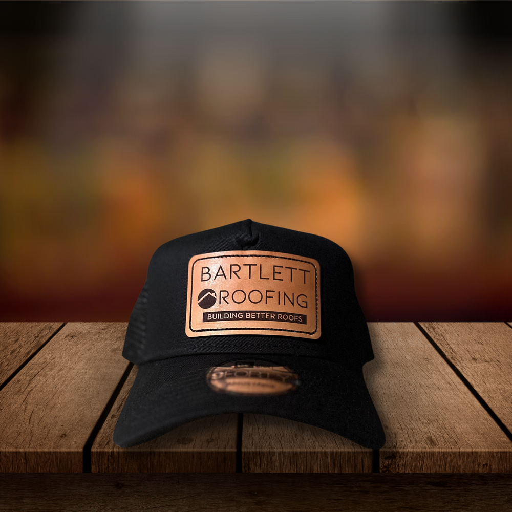 
                  
                    Leather Patch Trucker Hat
                  
                